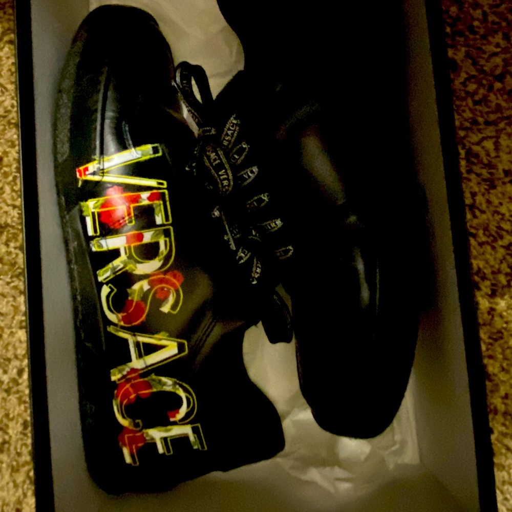 Versace low top sneakers